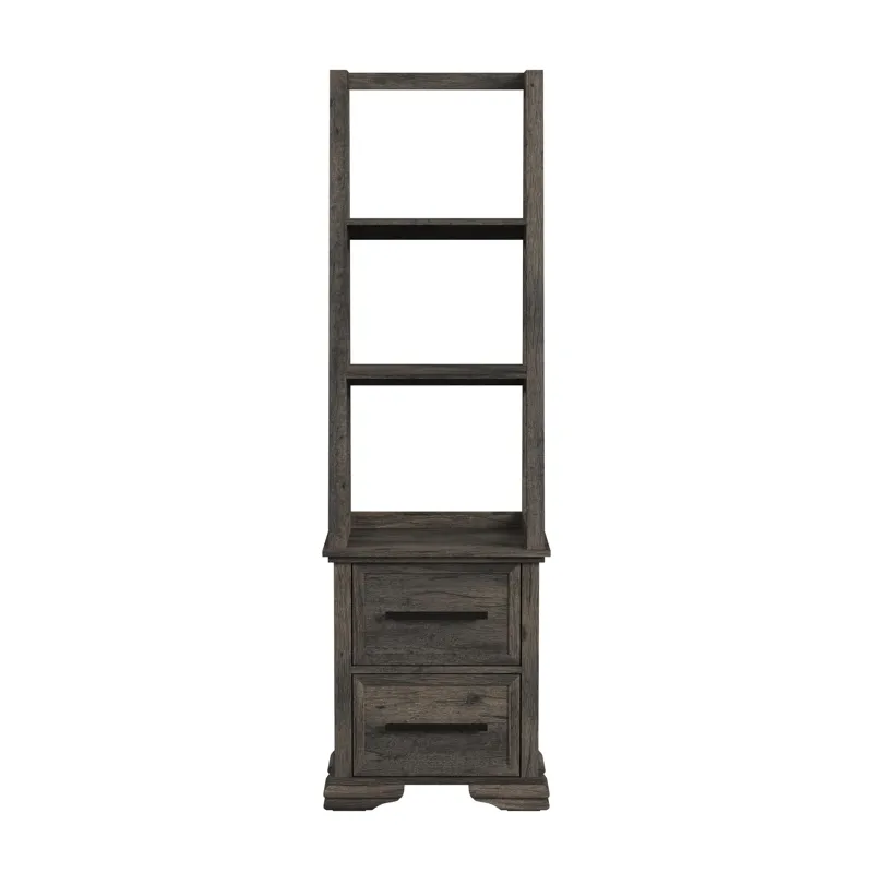 Park Ridge Side Piers in Charcoal