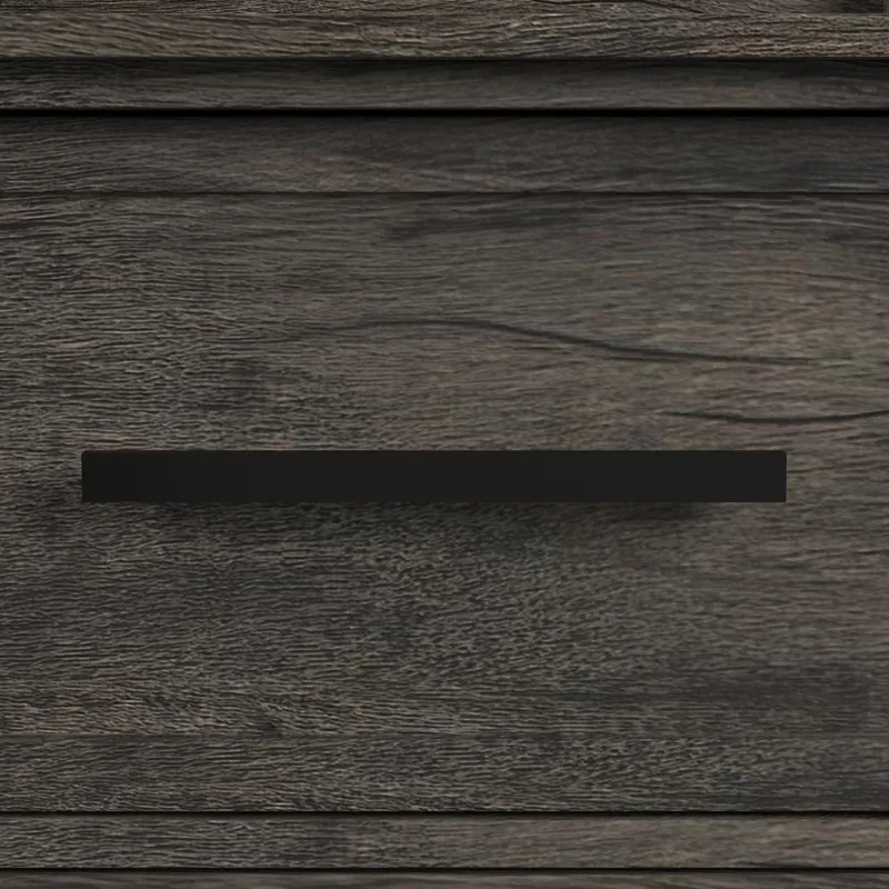 Park Ridge 71\'\' TV Console without Fireplace Insert in Charcoal