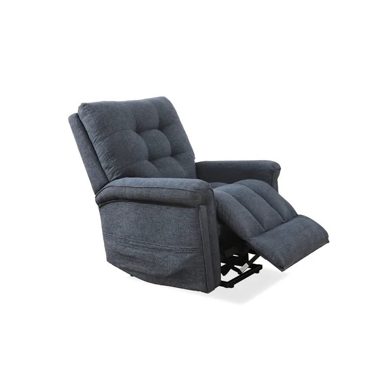 Pecos Power Motion Lift Chair in 153363 Ribbit Indigo