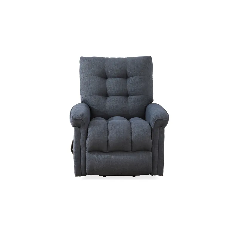 Pecos Power Motion Lift Chair in 153363 Ribbit Indigo