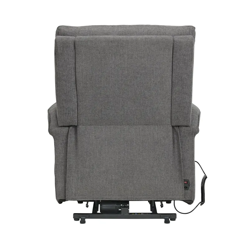 Pecos Power Motion Lift Chair in Ribbit Charcoal (WW)