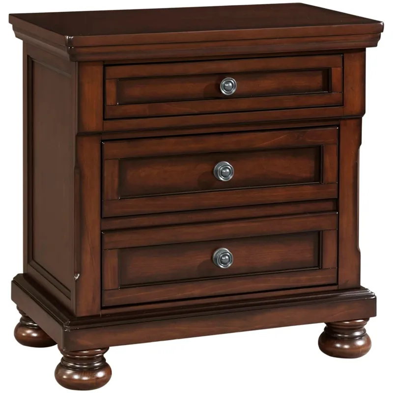 Kingston Cherry Brown 5PC Set w/Queen Storage FB Bed