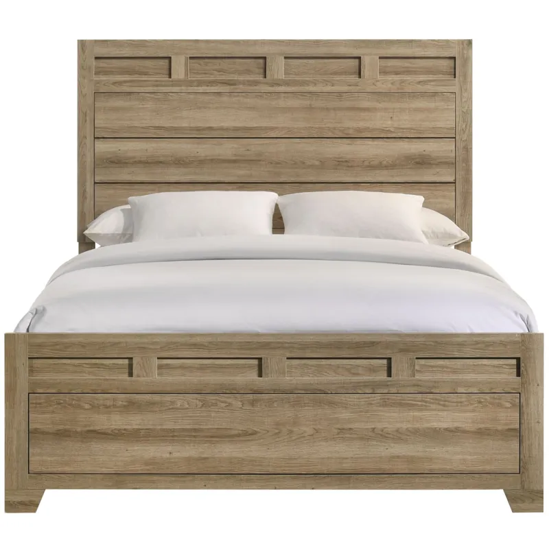 Caro Full Bed in Natural
