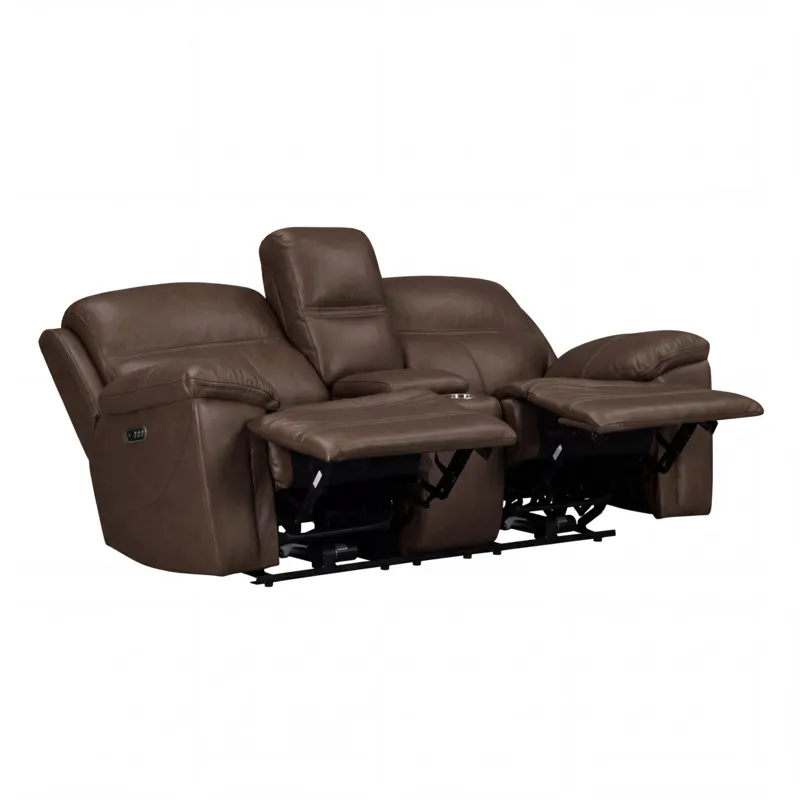 Camaro P3 Loveseat with Console in Ajax Umber