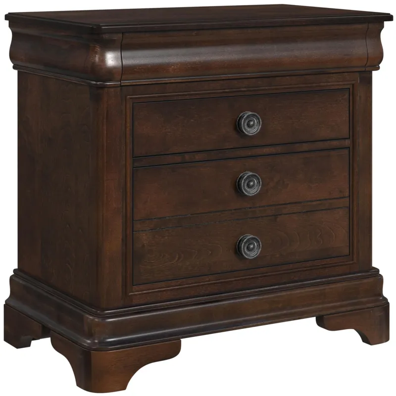 Cameron Cherry 5PC Set w/Queen Bed