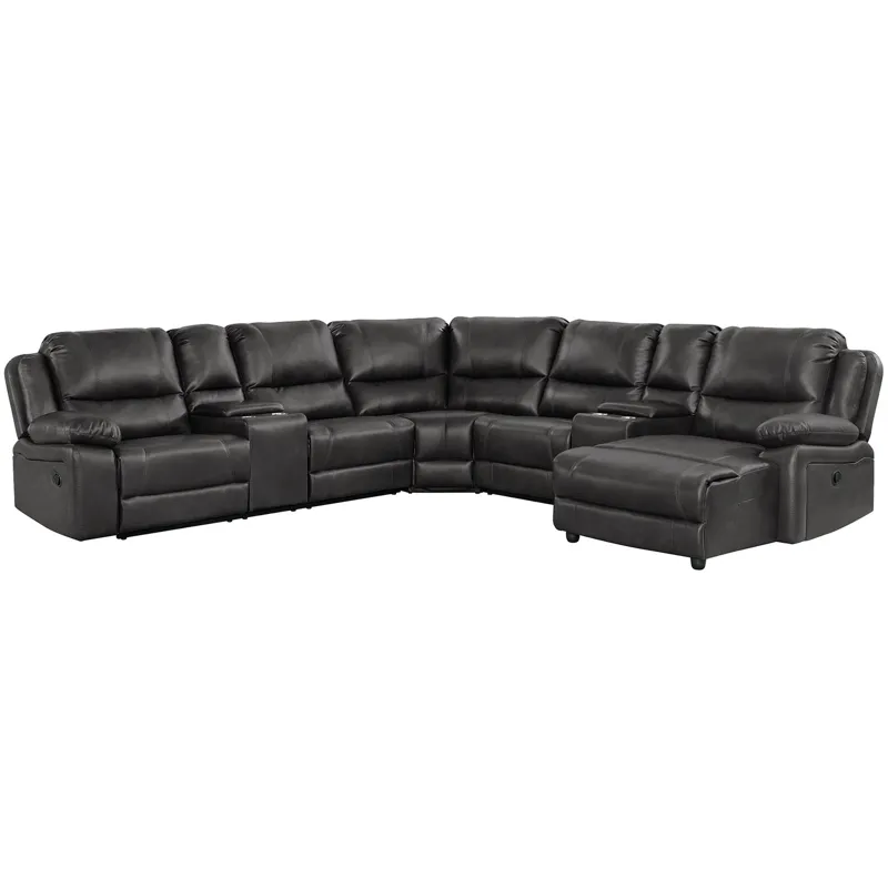 Brenham Charcoal 4PC Sectional Set