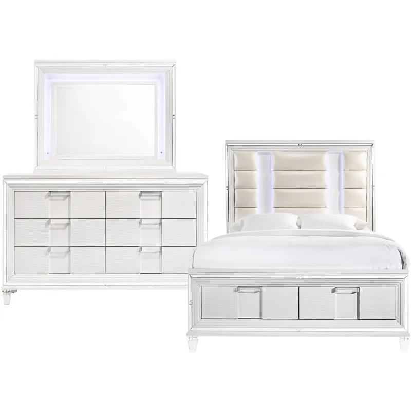 Twenty Nine White 3PC Queen Set