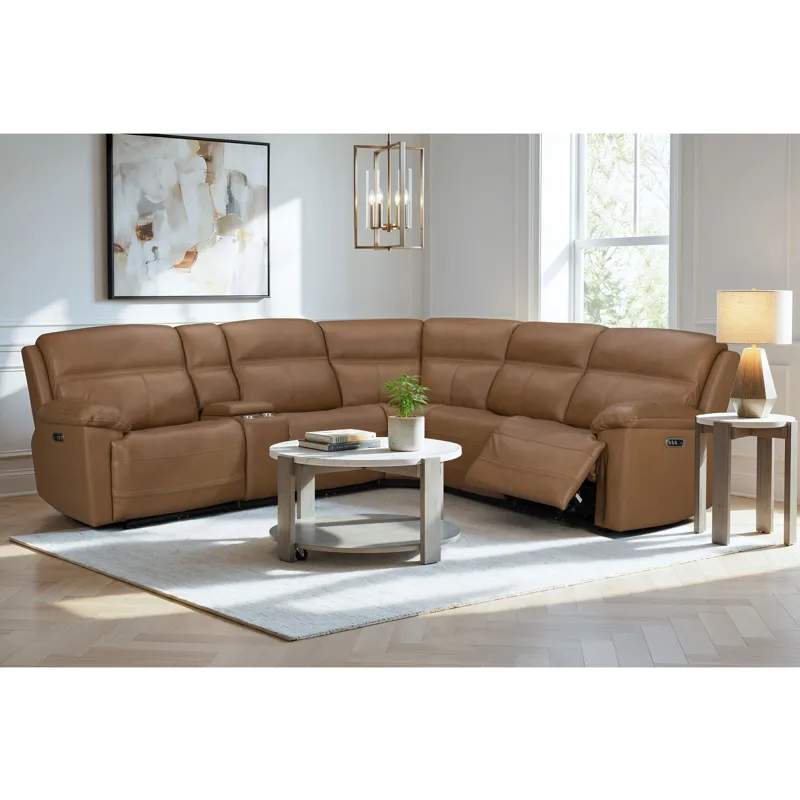 Camaro Aline Butternut Sectional 6PC Set - (3)P3