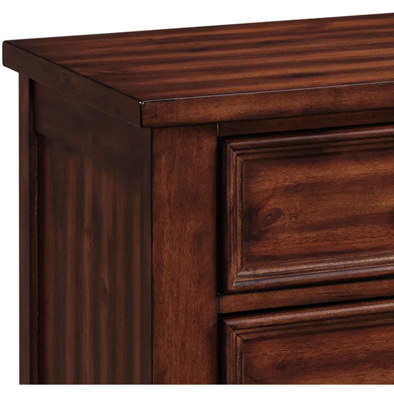 Sullivan Rich Cherry 4PC Set w/Queen Bed & NS
