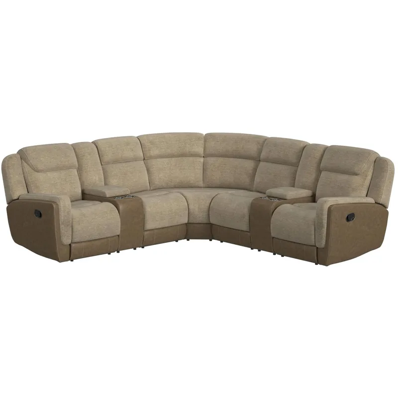 Hornet Rancho Beige Sectional 3PC Set