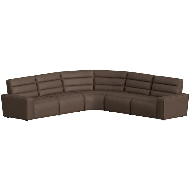 Portia Bozeman Tobacco Sectional 5PC Set - (3)P