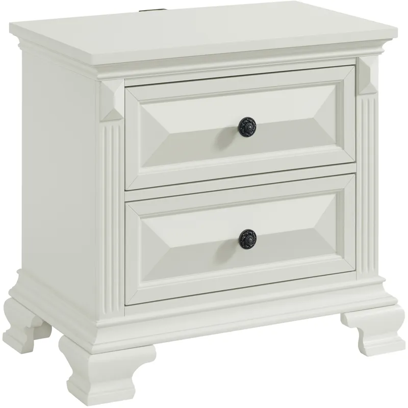 Bridgestone Antique White 5PC Queen Set