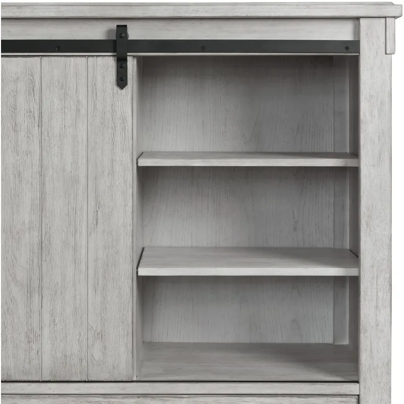 Scott White 5PC Set w/King Storage Bed