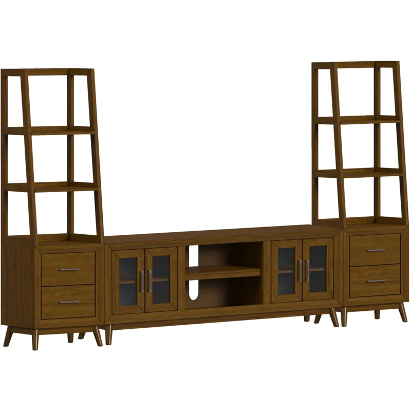 Santa Barbara 5PC Set w/70" TV Console