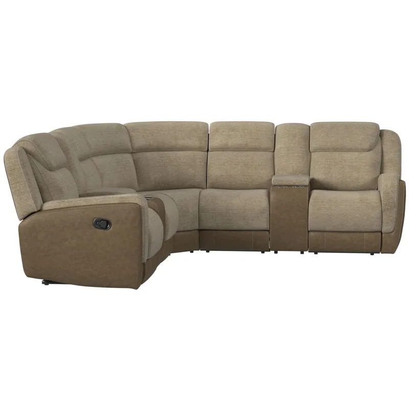 Hornet Rancho Beige Sectional 3PC Set