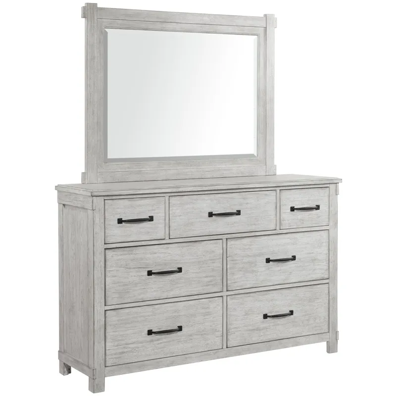Scott White 5PC Set w/King Storage Bed
