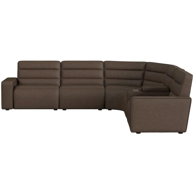 Portia Bozeman Tobacco Sectional 6PC Set - (3)P