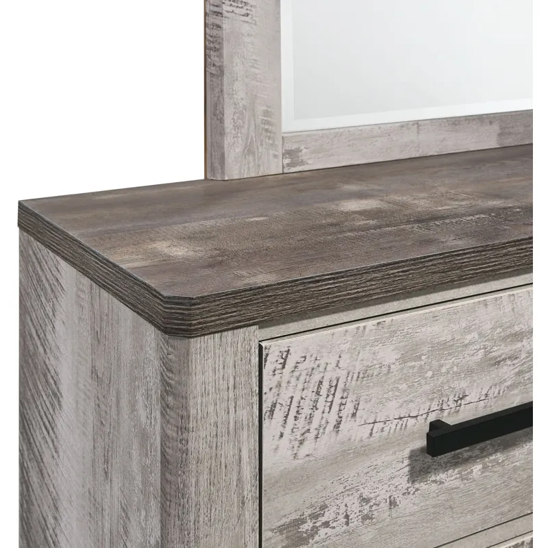 Millers Cove Grey 3PC Set w/Queen Bed