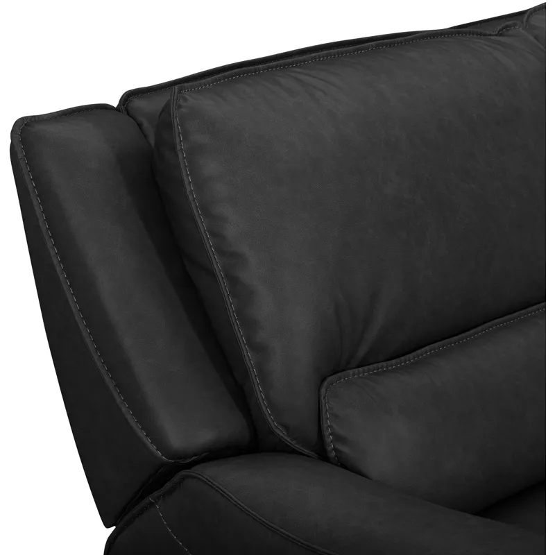 Black Hawk Simba Black Sectional 6PC Set - (3)P2