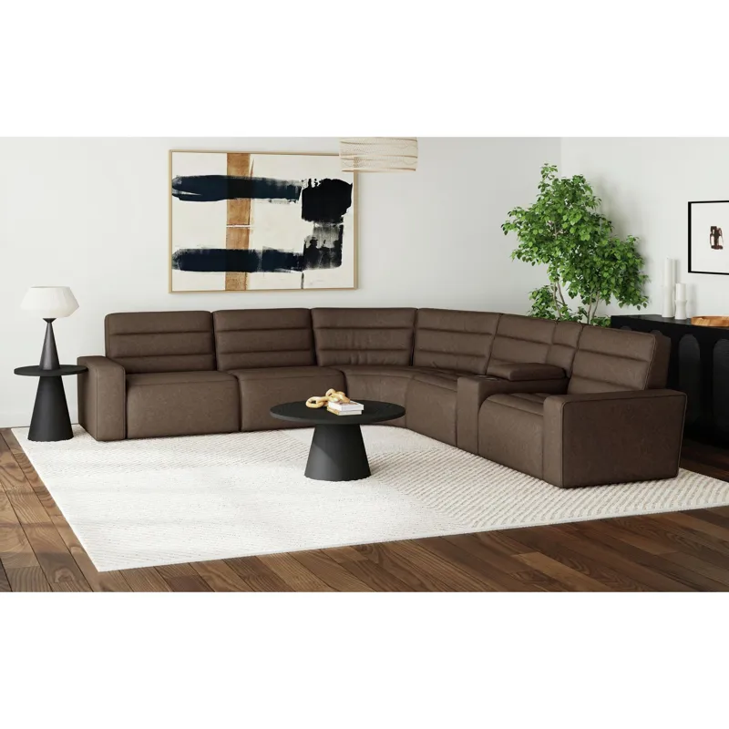 Portia Bozeman Tobacco Sectional 6PC Set - (3)P