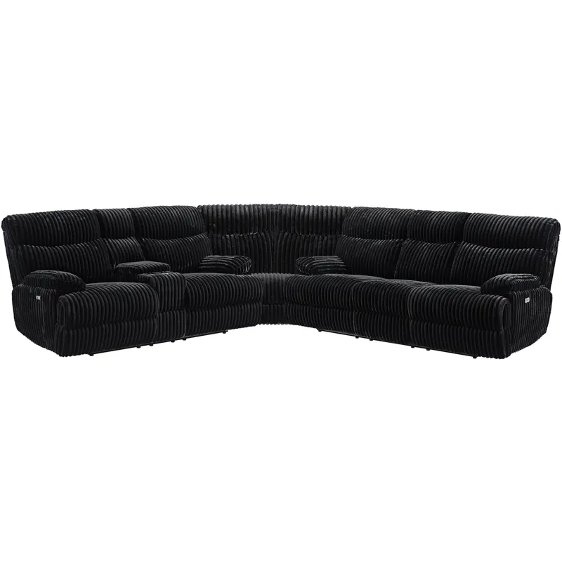 Admiral Masis Black 3PC Set w/Power - (2)P