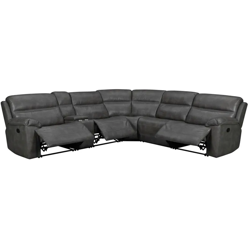 Camaro Nugget Grey Sectional 6PC Set