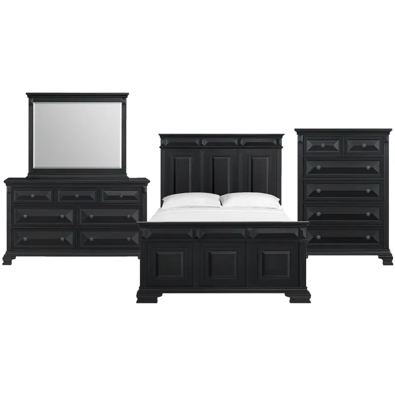 Bridgestone Black 4PC Queen Set w/CH