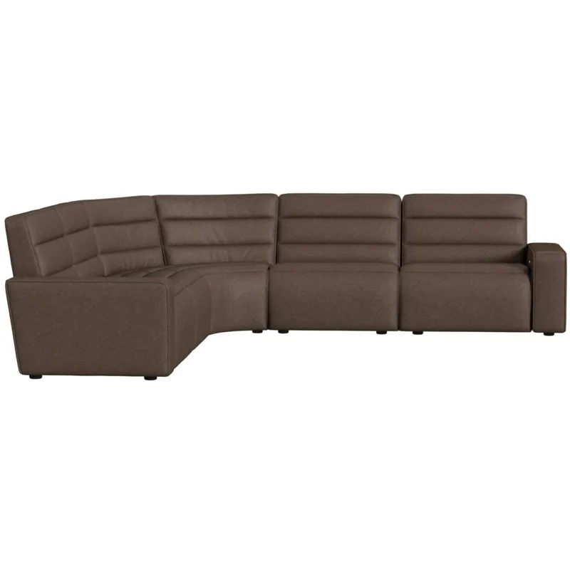 Portia Bozeman Tobacco Sectional 5PC Set - (3)P
