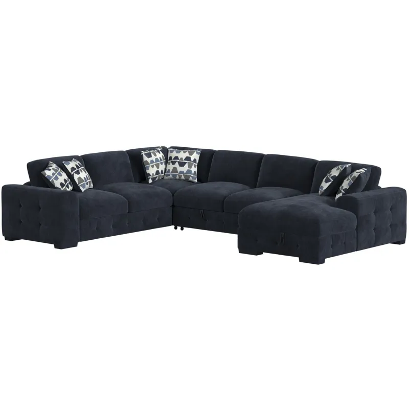 Kirkland Spark Navy Sectional 3PC Set