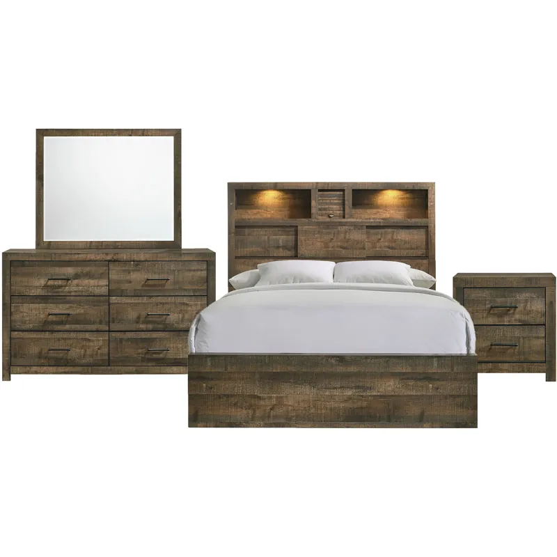 Bailey Drift 4PC Set w/Queen Music Bed and NS