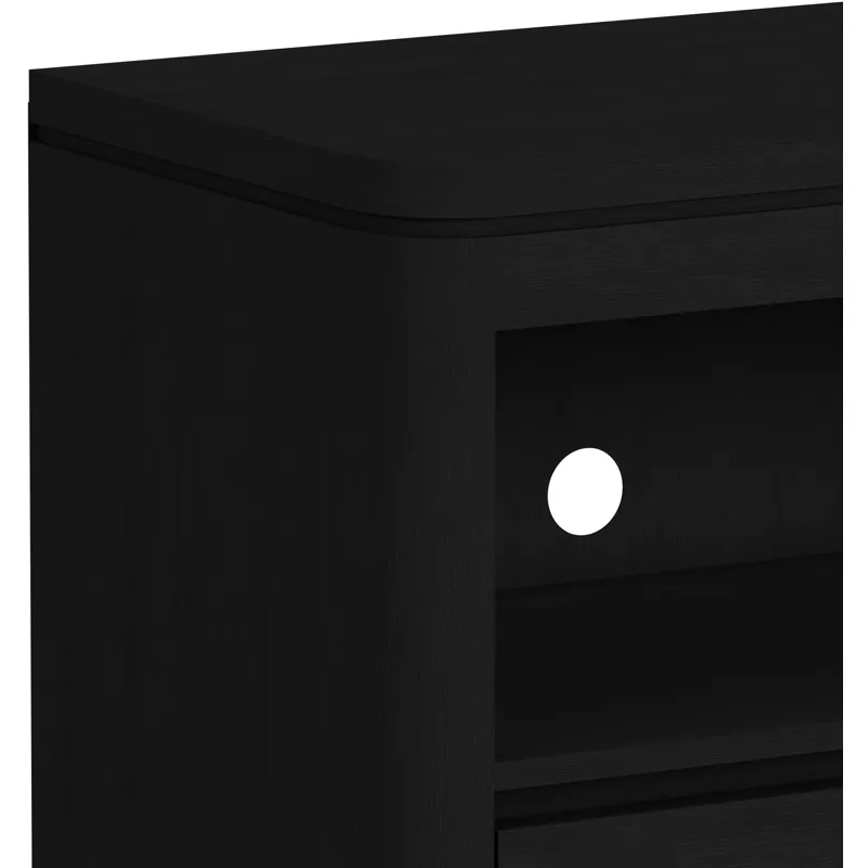 Rosalie Black 3PC Set w/82" TV Console