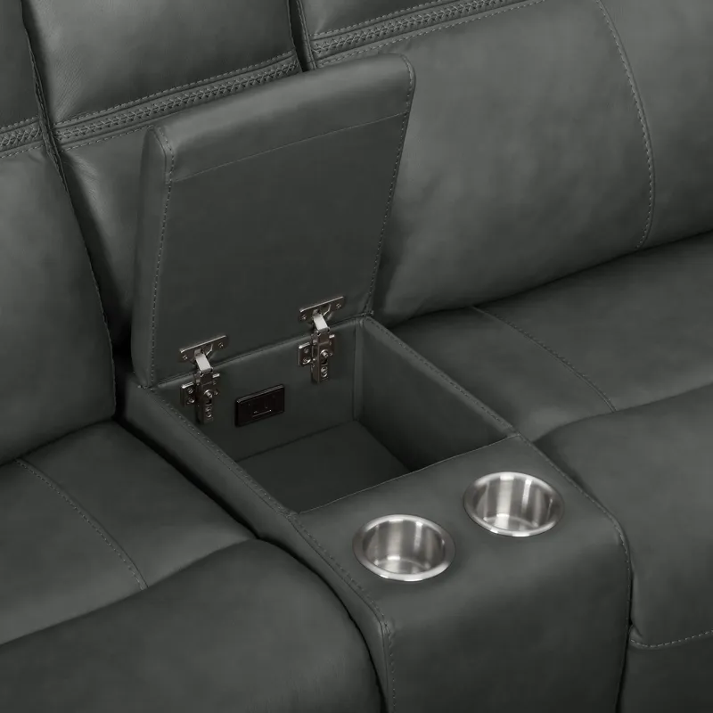 Camaro Aline Anthracite Sectional 6PC Set - (3)P3