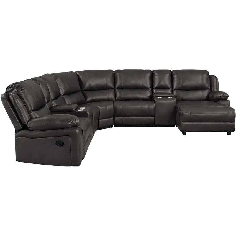 Brenham Charcoal 4PC Sectional Set