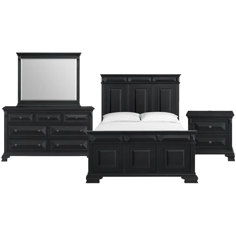 Bridgestone Black 4PC Queen Set w/NS