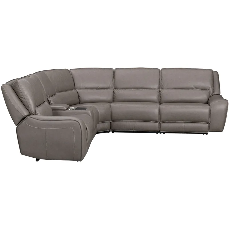 Black Hawk Simba Light Grey Sectional 6PC Set - (3)P2