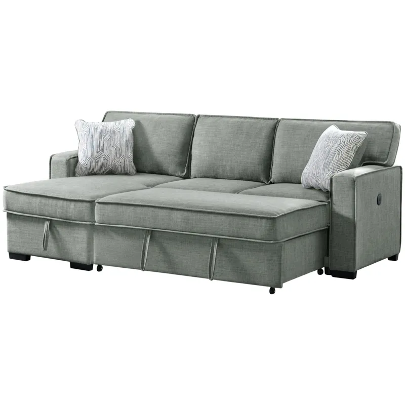 Caracas Palmer Grey 2PC Sectional