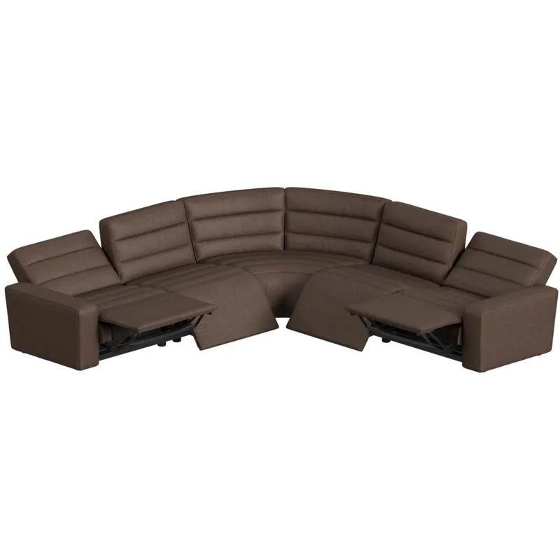 Portia Bozeman Tobacco Sectional 5PC Set - (3)P