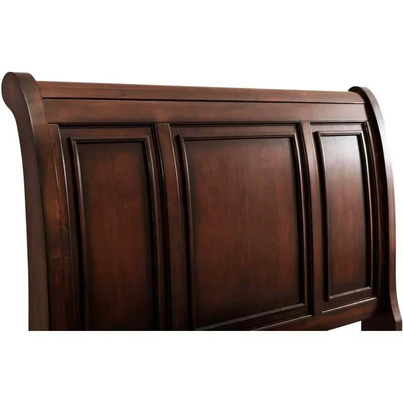 Kingston Cherry Brown 3PC Set w/Queen Storage FB Bed