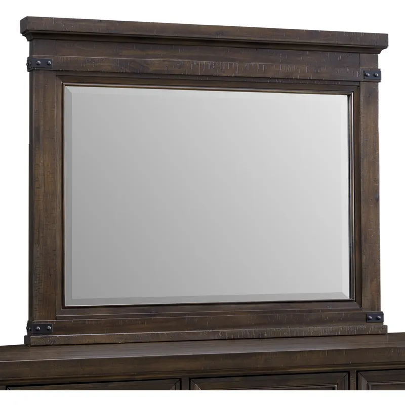 Colorado City Charcoal 4PC Set w/Queen Bed & NS