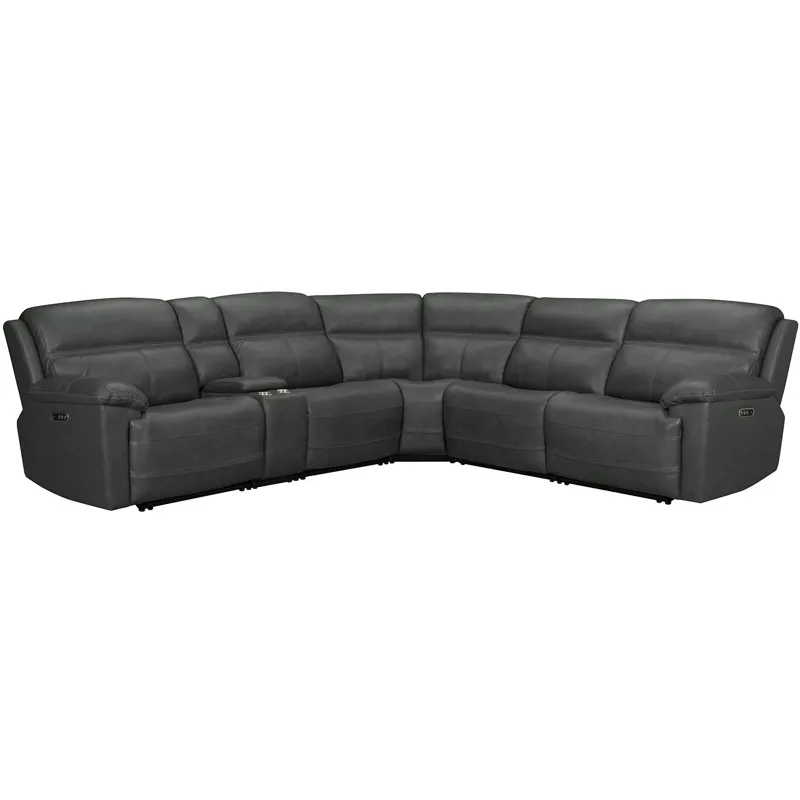 Camaro Aline Anthracite Sectional 6PC Set - (3)P3