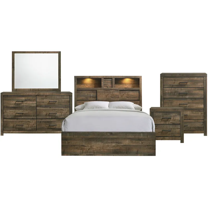 Bailey Drift 5PC Set w/Queen Music Bed