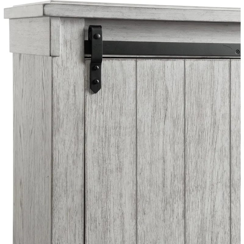 Scott White 5PC Set w/King Storage Bed