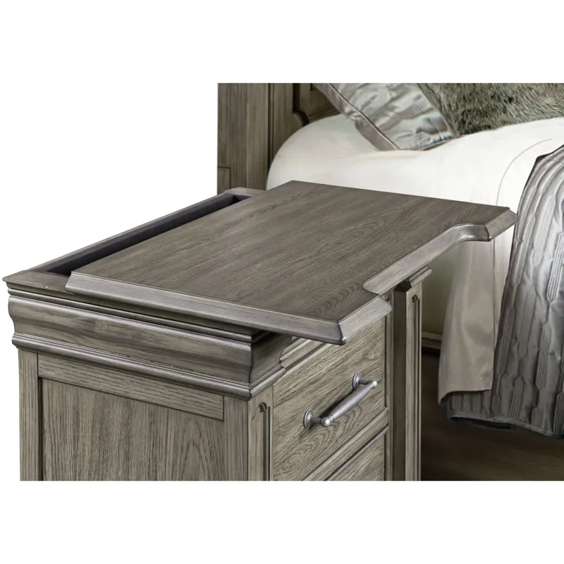 Kings Court Grey 5PC Set w/Queen Bed