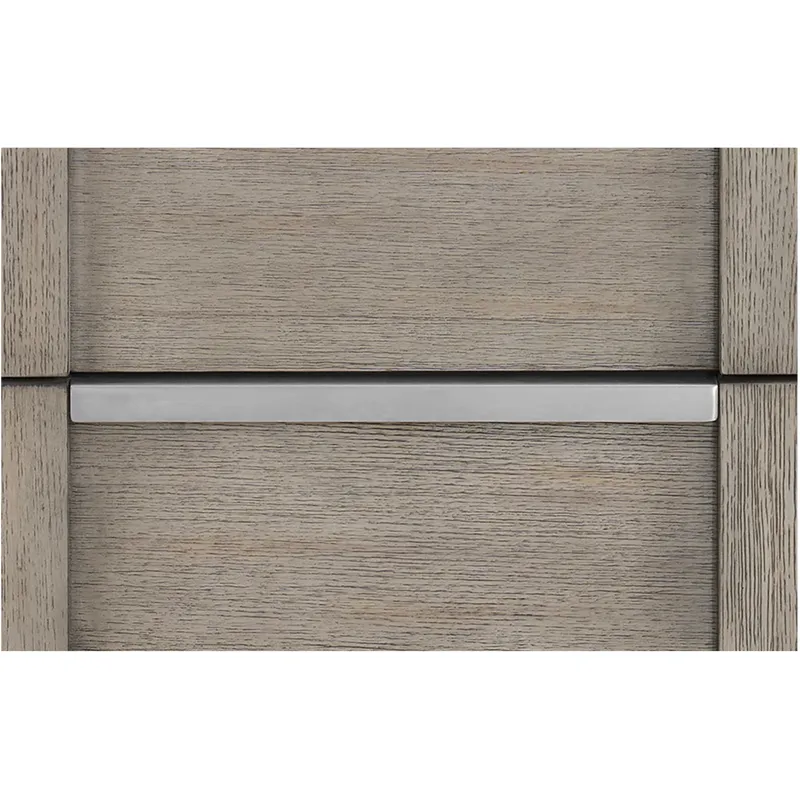 Kelis Grey 4PC Set w/Queen Bed w/ LED Strip & NS