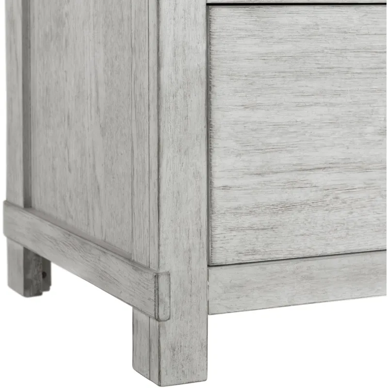 Scott White 5PC Set w/King Storage Bed