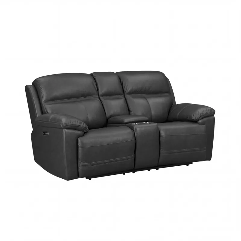 Camaro P3 Loveseat with Console in Ajax Grey
