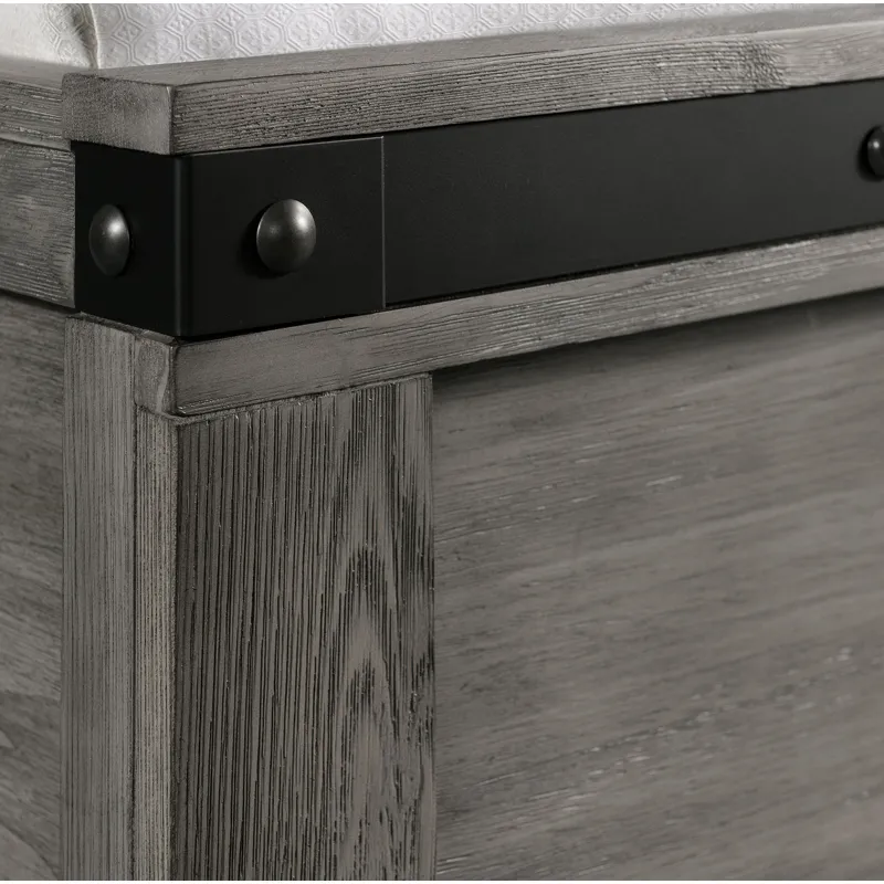 Wade Grey 3PC Queen Set