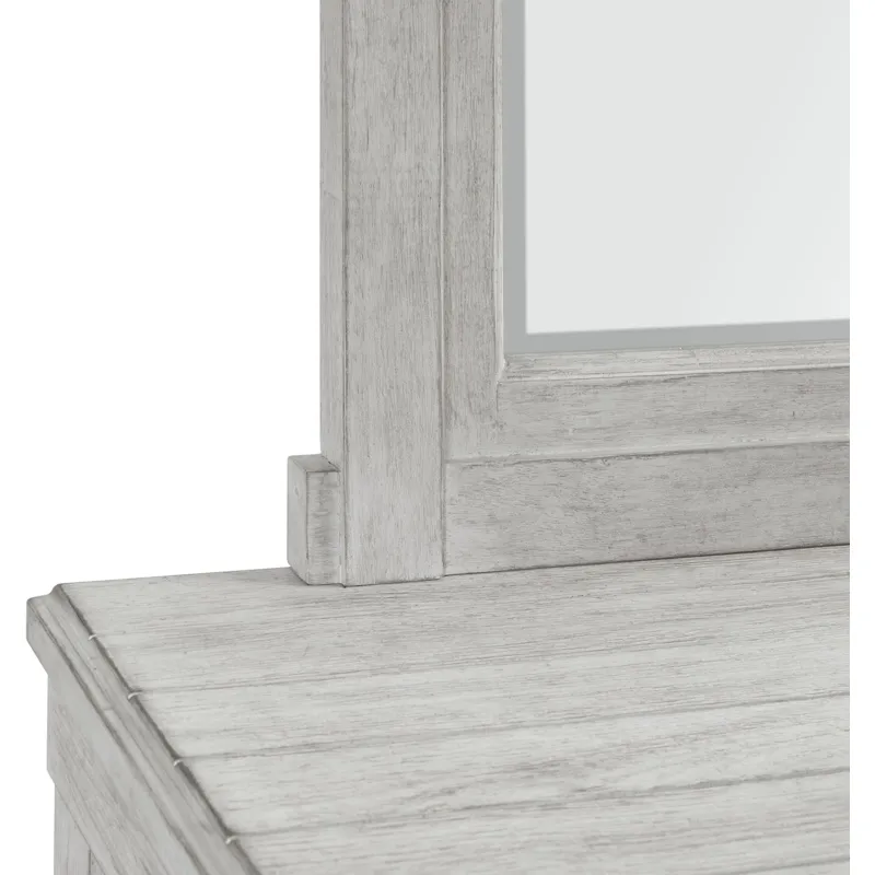 Scott White 5PC Set w/King Storage Bed