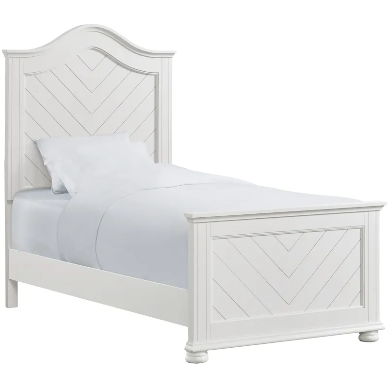 Kona White 4PC Twin Set