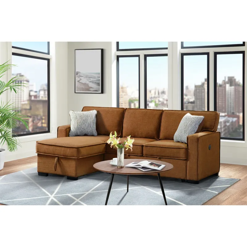 Caracas Palmer Russet 2PC Sectional